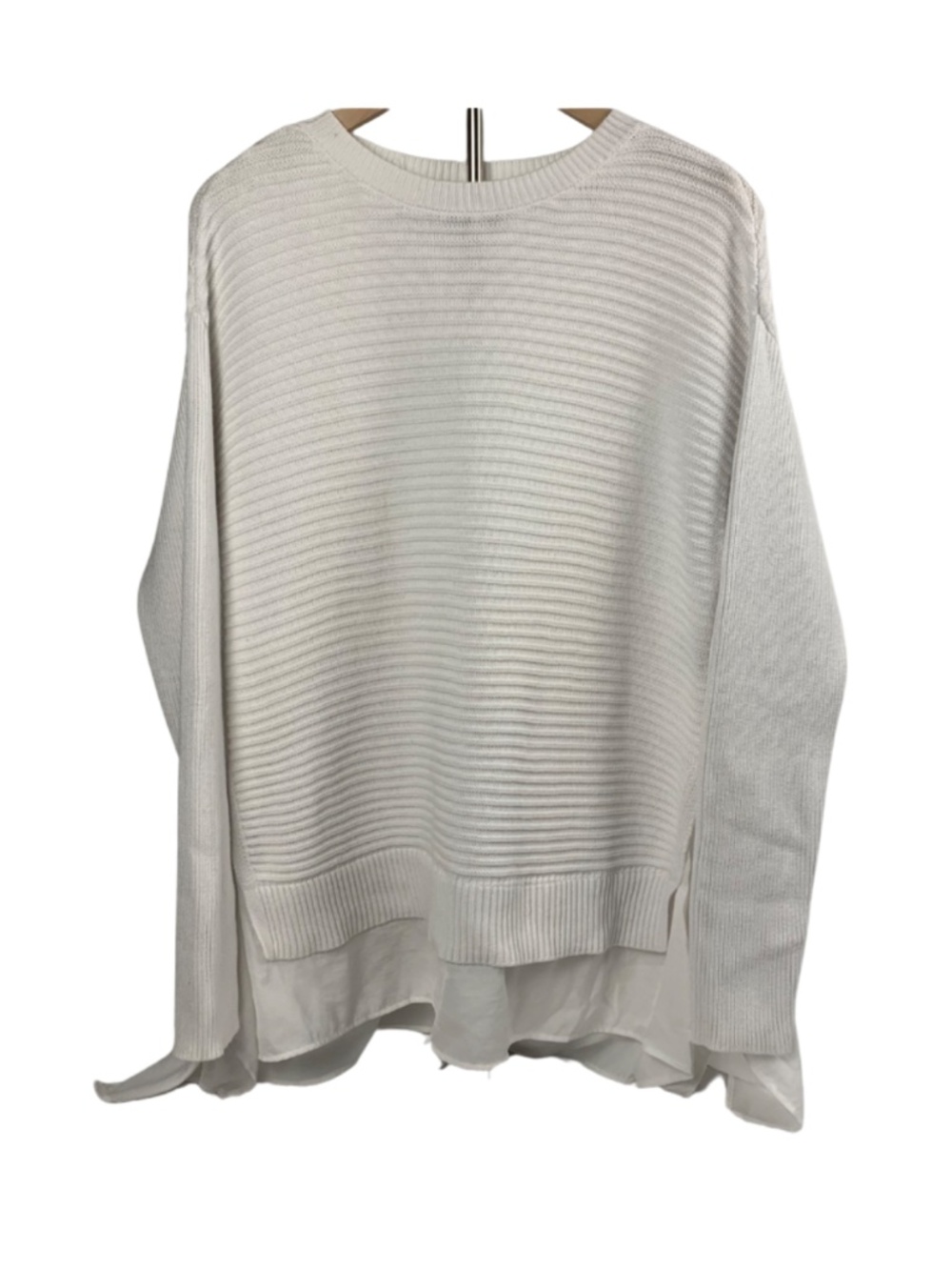 Simply Vera Vera Wang Knit Sweater Underlay Women's XL Cottagecore Boho